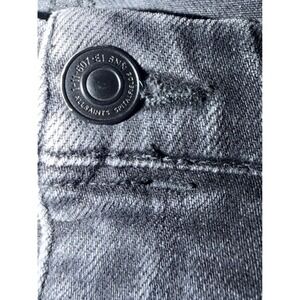 ALLSAINTS 28 RUNS SMALL Acid washed black stretch